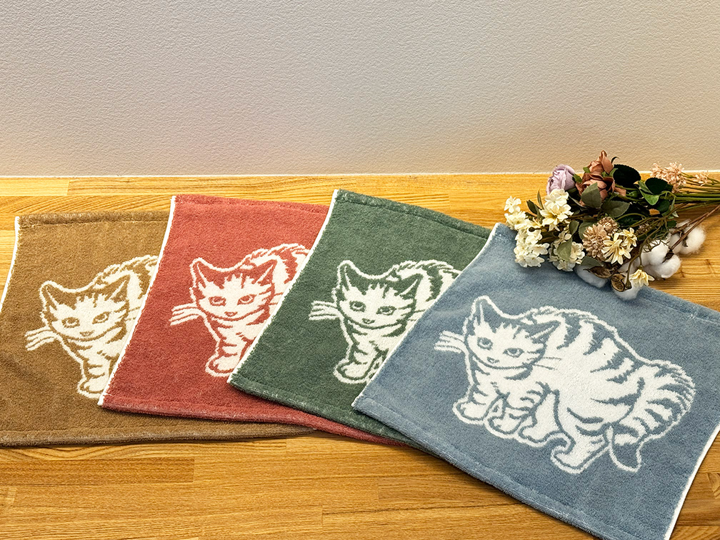 「ぱやぱや やんのか」_ビッグタオルハンカチ